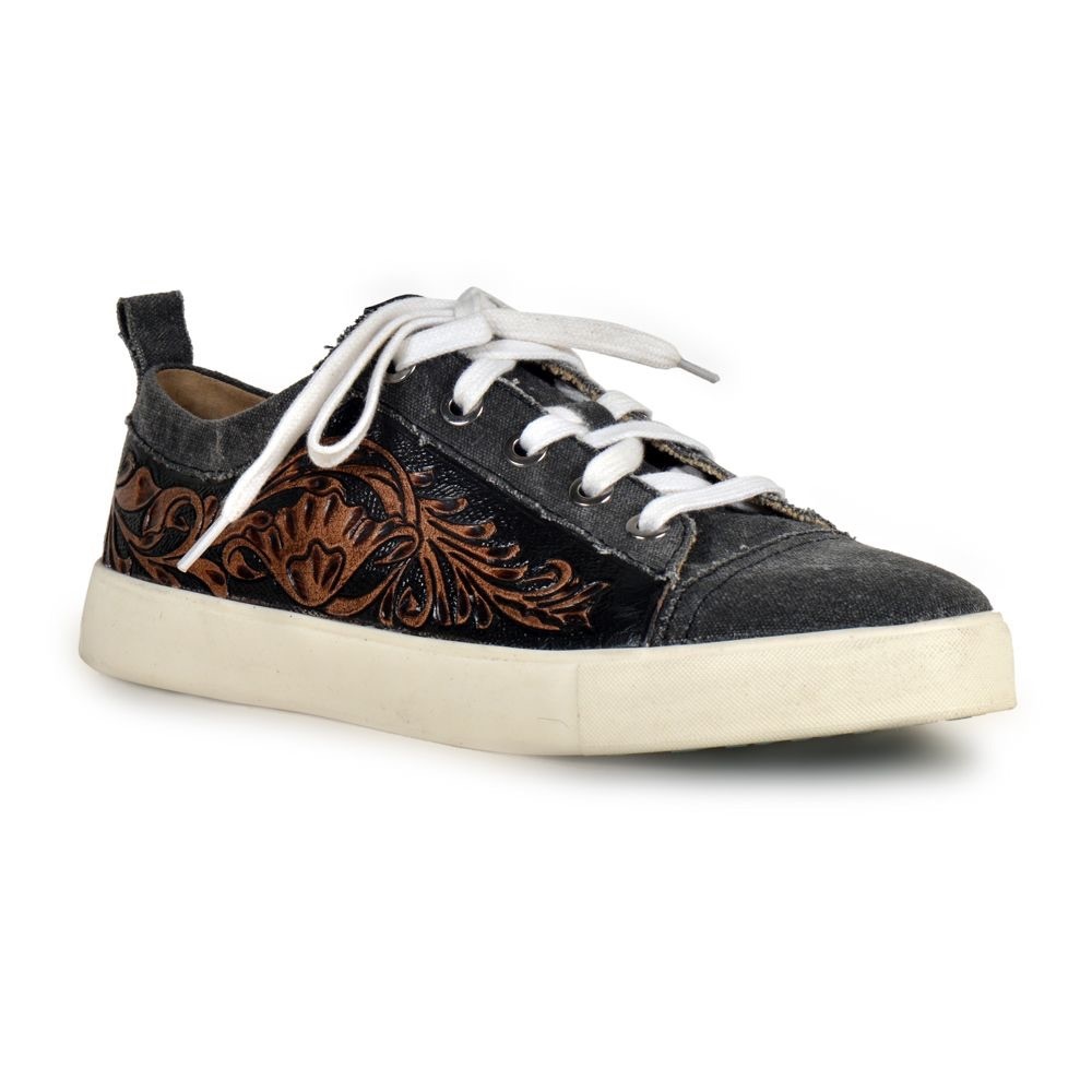 COPY - Myra Bag Handtooling Sneaker Size 8